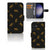 Telefoonhoesje met Pasjes voor Samsung Galaxy S24 Leopards
