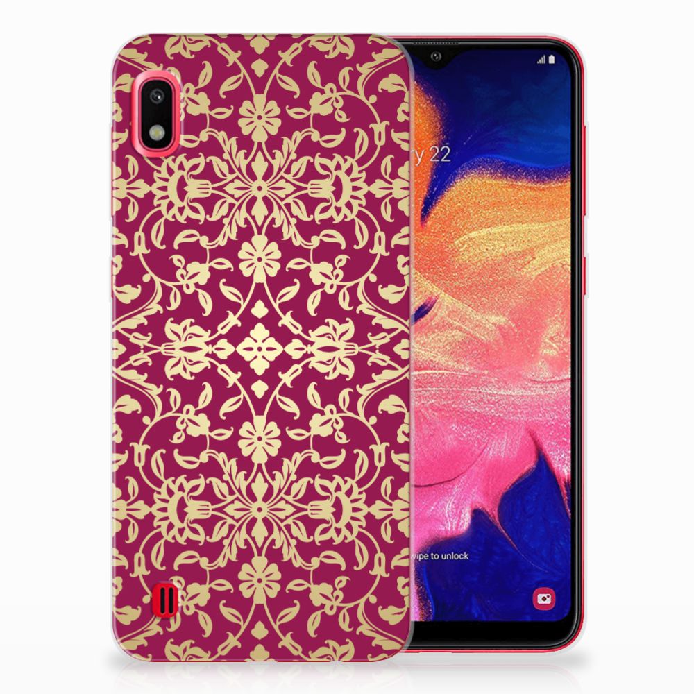 Siliconen Hoesje Samsung Galaxy A10 Barok Pink