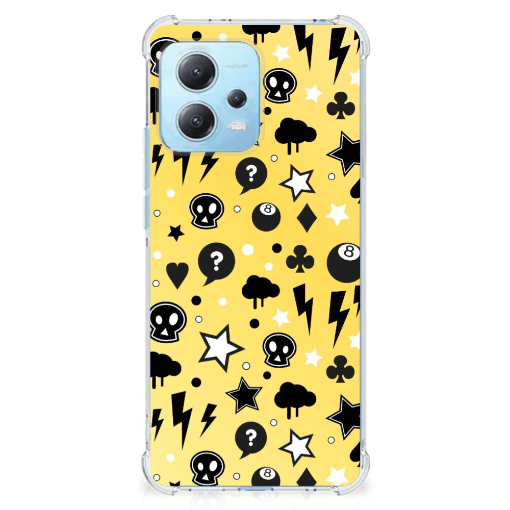 Extreme Case Xiaomi Redmi Note 12 5G Punk Geel
