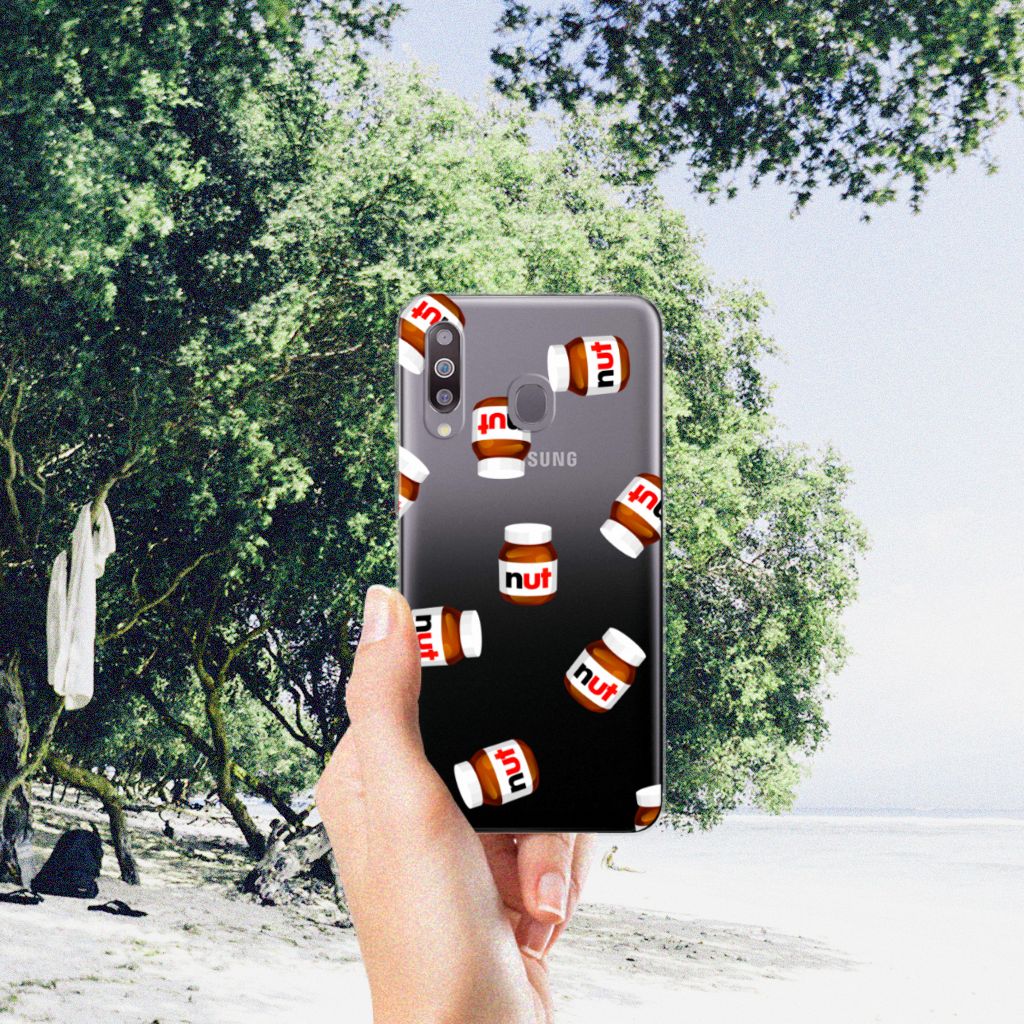 Samsung Galaxy M30 Siliconen Case Nut Jar