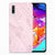 Samsung Galaxy A70 TPU Siliconen Hoesje Marble Pink - Origineel Cadeau Vriendin