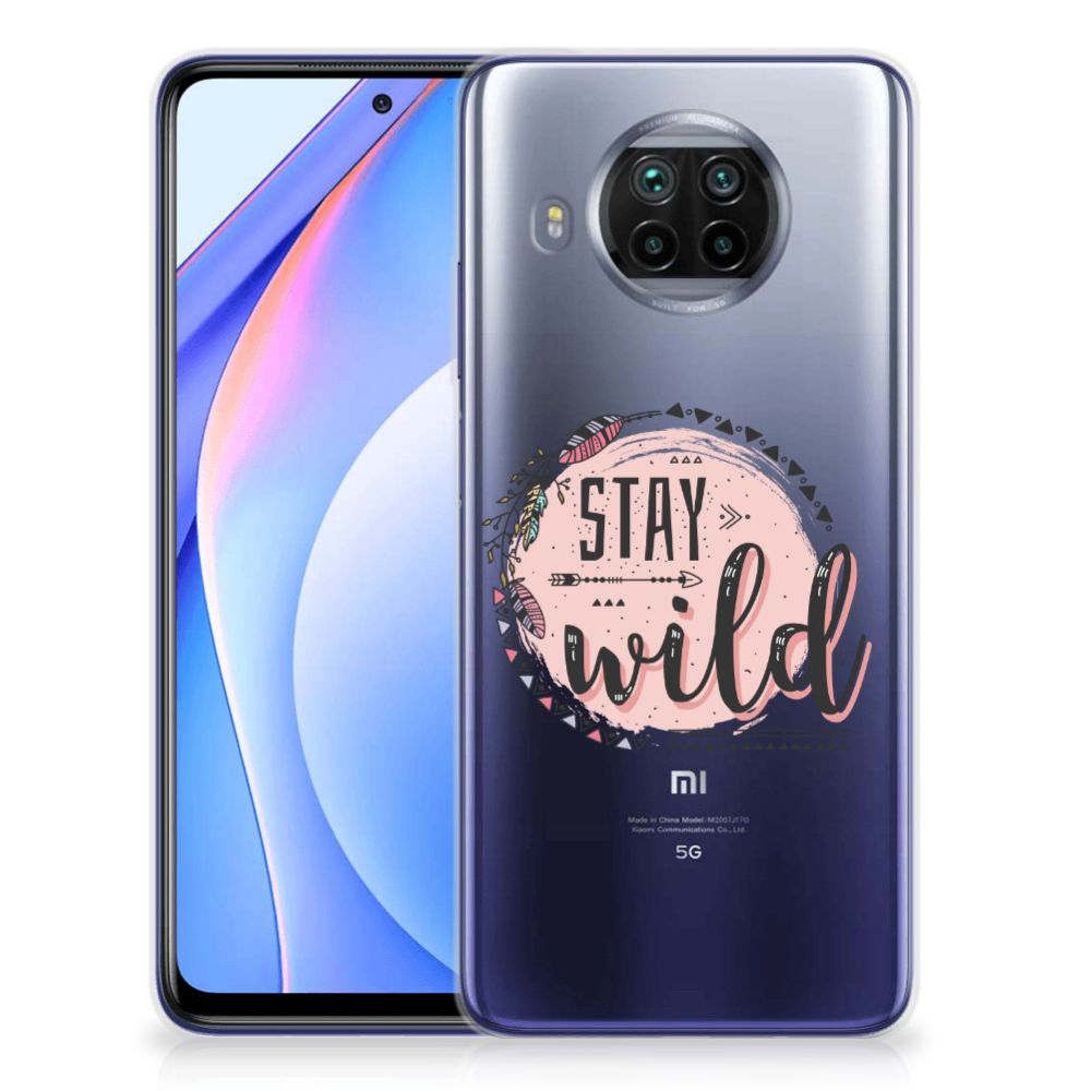 Xiaomi Mi 10T Lite Telefoonhoesje met Naam Boho Stay Wild B2C Telecom