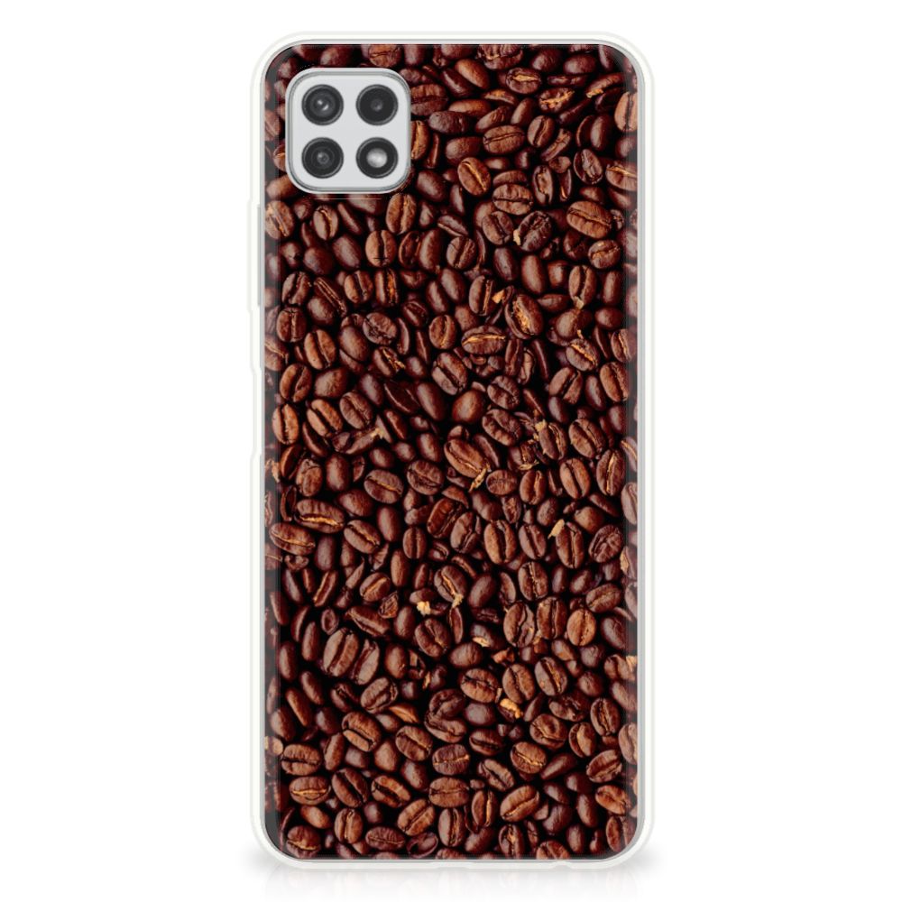 Samsung Galaxy A22 5G Siliconen Case Koffiebonen B2C Telecom