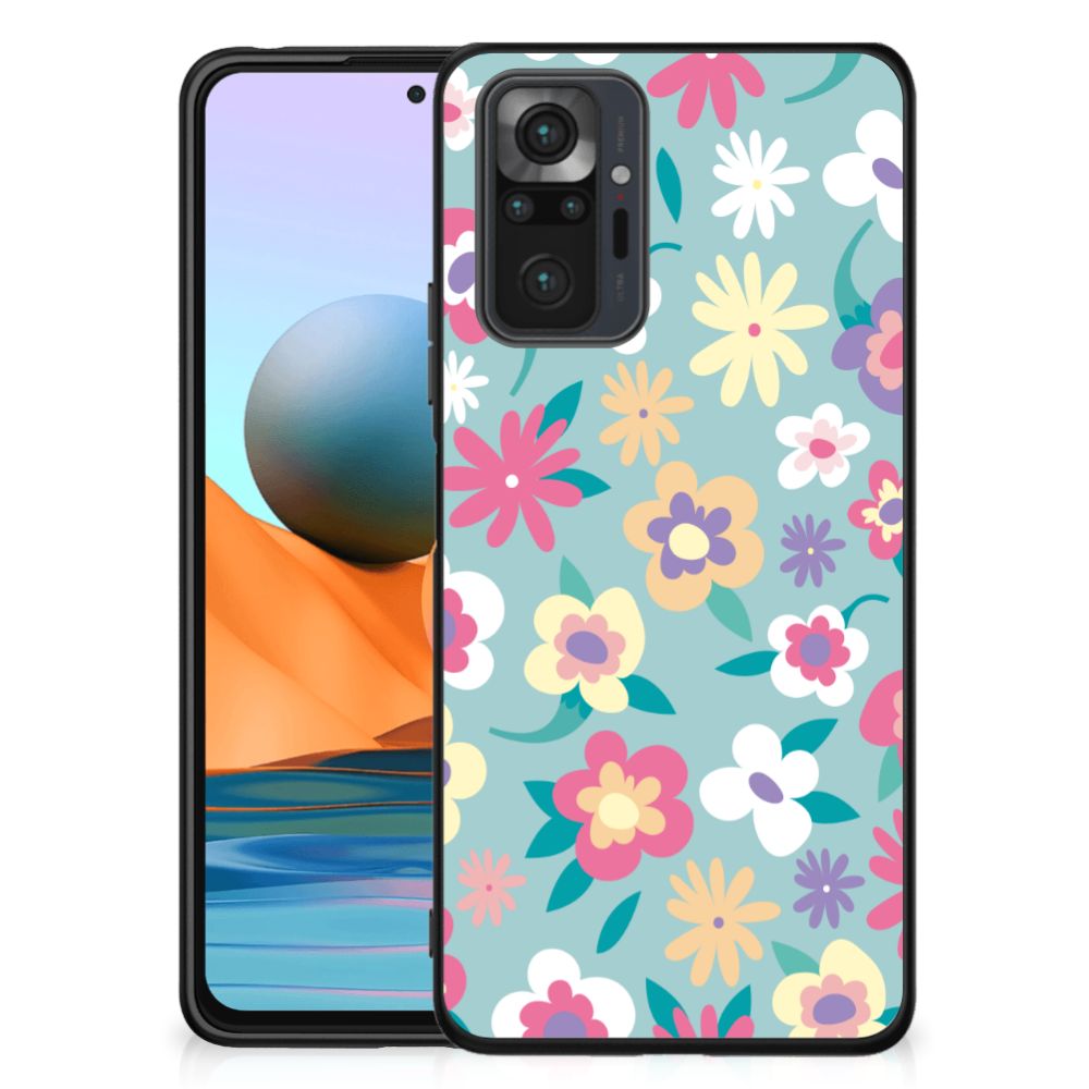 Xiaomi Redmi Note 10 Pro Bloemen Hoesje Flower Power