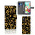 Samsung Galaxy A71 Hoesje Gouden Bloemen