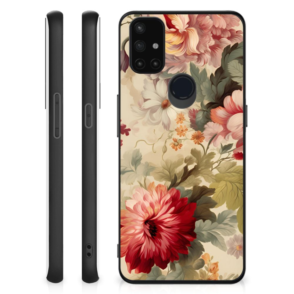 Bloemen Hoesje voor OnePlus Nord N10 5G Bloemen B2C Telecom