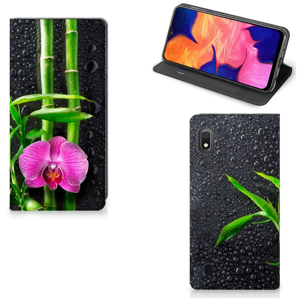 Samsung Galaxy A10 Smart Cover Orchidee
