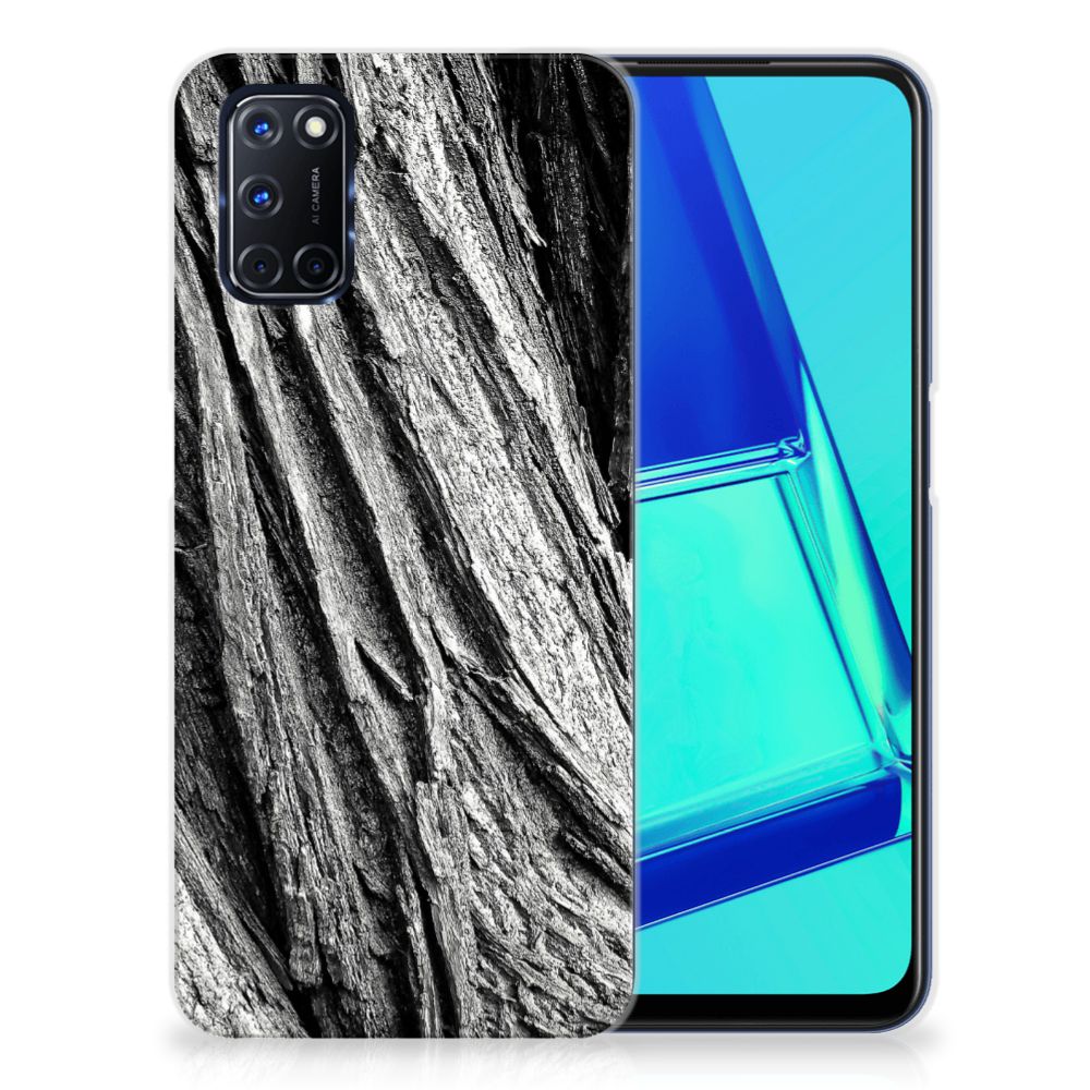 Bumper Hoesje OPPO A52 | A72 Boomschors Grijs B2C Telecom
