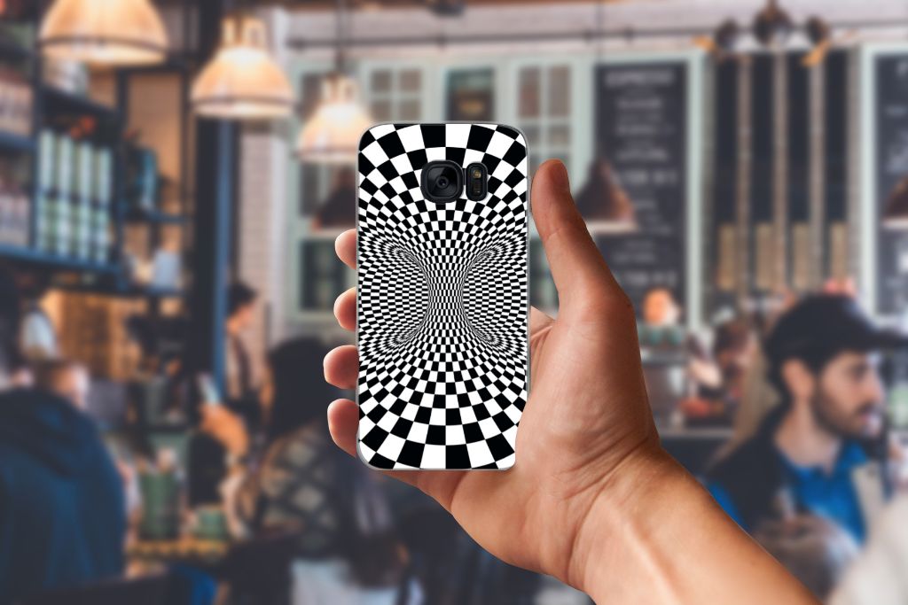 Samsung Galaxy S7 TPU Hoesje Illusie