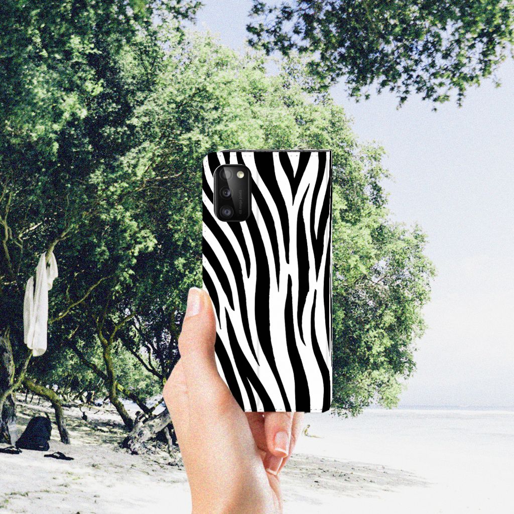 Samsung Galaxy A41 Hoesje maken Zebra - B2C Telecom