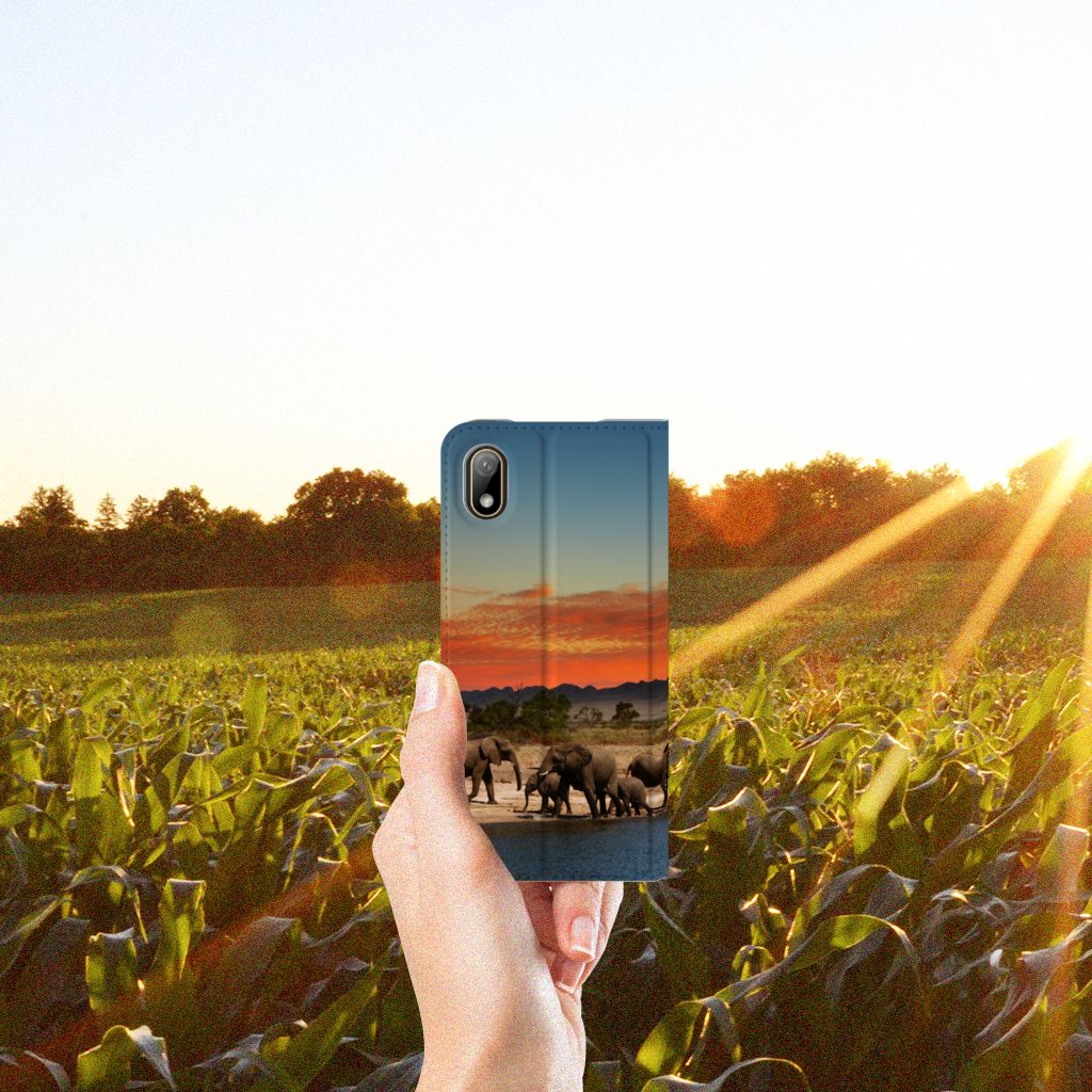 Huawei Y5 (2019) Hoesje maken Olifanten - B2C Telecom