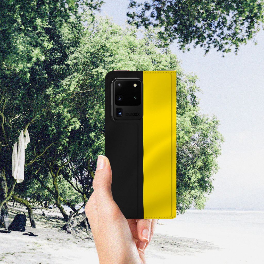 Samsung Galaxy S20 Ultra Standcase Belgische Vlag