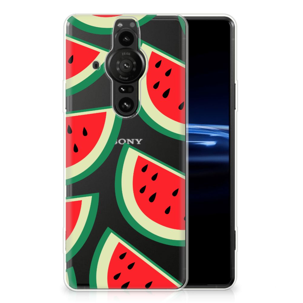Sony Xperia Pro-I Siliconen Case Watermelons