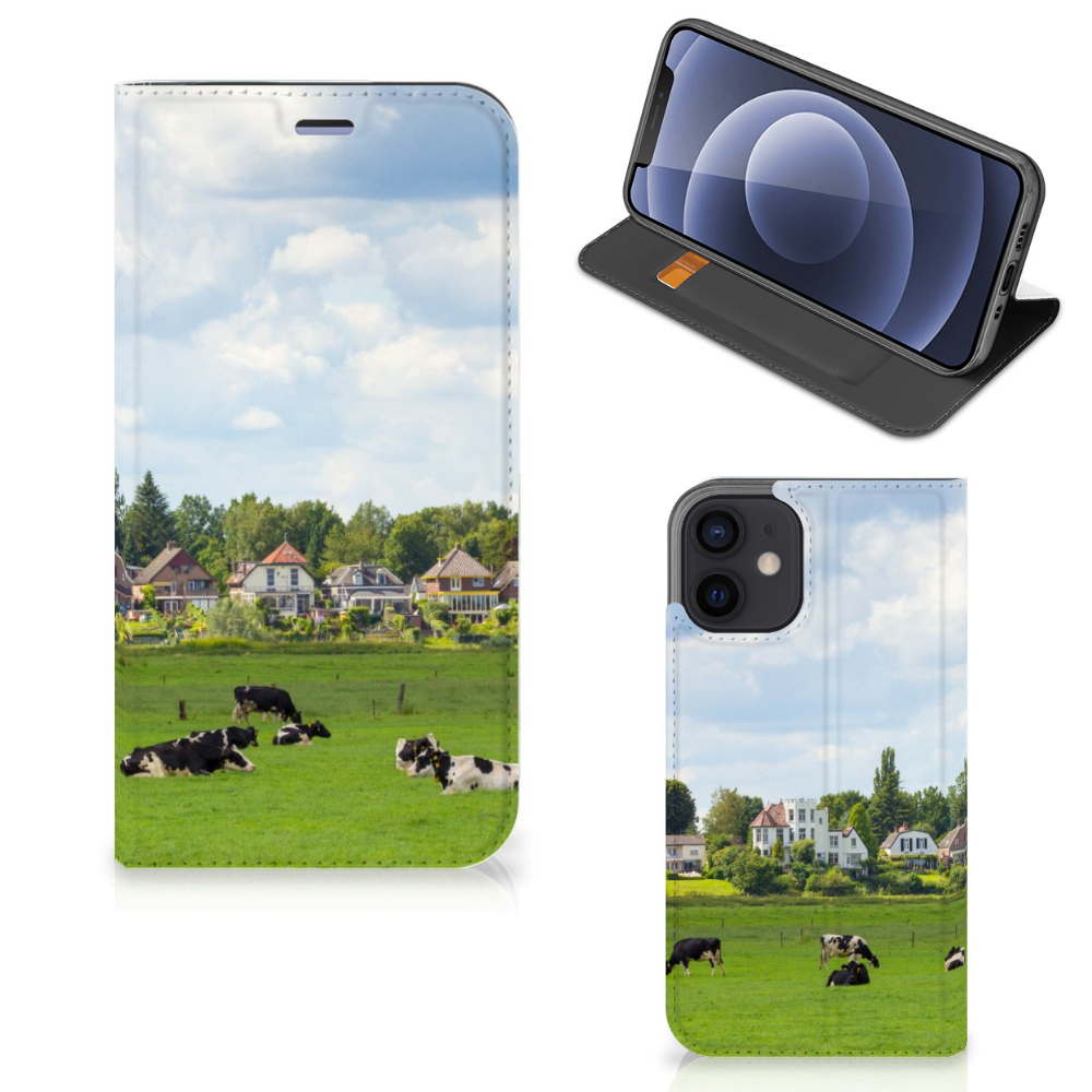 iPhone 12 Mini Hoesje maken Koeien - B2C Telecom