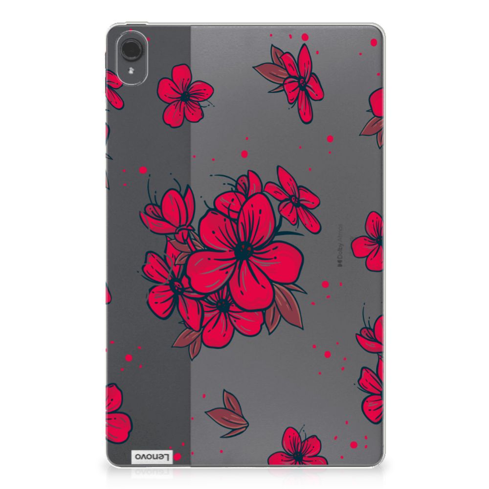 Lenovo Tab P11 | P11 Plus Siliconen Hoesje Blossom Red - B2C Telecom