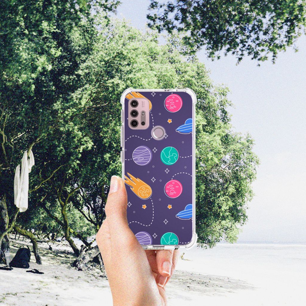 Motorola Moto G30 | G20 | G10 Anti Shock Bumper Case Space B2C Telecom
