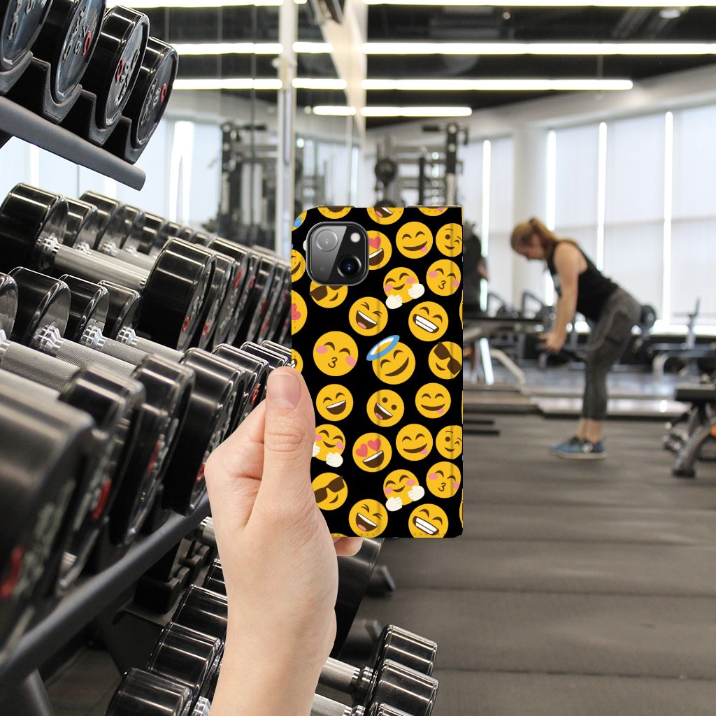 Apple iPhone 14 Plus Hoesje met Magneet Emoji