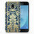 Samsung Galaxy J3 2017 TPU Case Beige Flowers