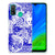 Silicone Back Case Huawei P Smart 2020 Angel Skull Blauw B2C Telecom