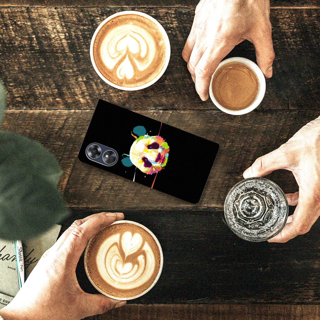 OPPO A17 Magnet Case Panda Color - B2C Telecom
