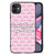 iPhone 11 Telefoon Hoesje Flowers Pink DTMP