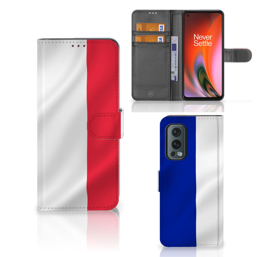 OnePlus Nord 2 5G Bookstyle Case Frankrijk