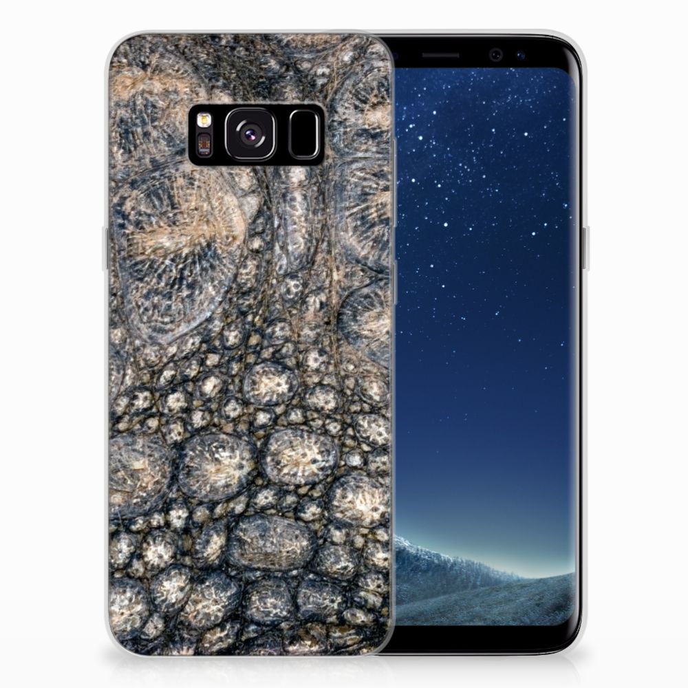 Samsung Galaxy S8 TPU Hoesje Krokodillenprint