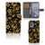 Nokia X30 Hoesje Gouden Bloemen