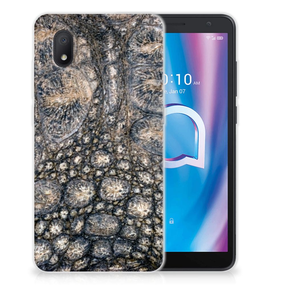 Alcatel 1B (2020) TPU Hoesje Krokodillenprint B2C Telecom