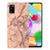 Samsung Galaxy A41 TPU Siliconen Hoesje Marmer Oranje B2C Telecom