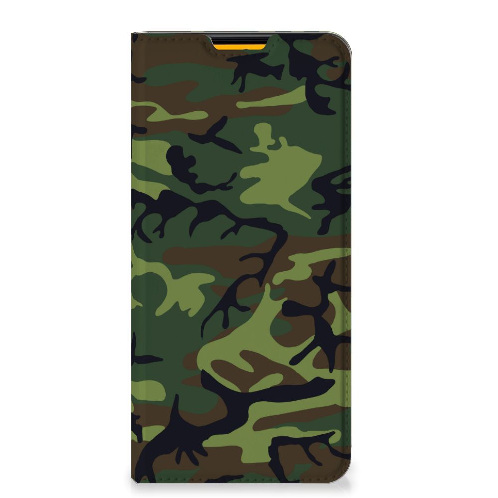 Samsung Galaxy M52 Hoesje met Magneet Army Dark - B2C Telecom