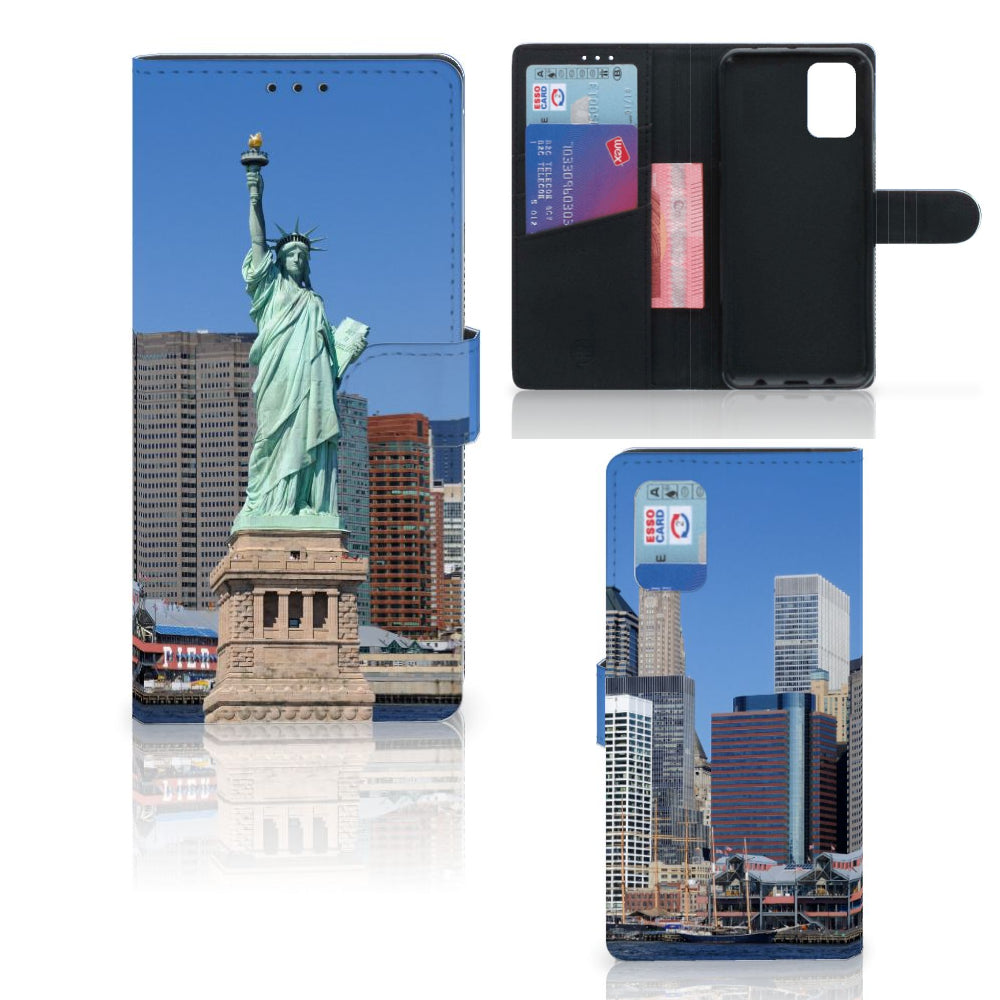 Samsung Galaxy A02s | M02s Flip Cover Vrijheidsbeeld