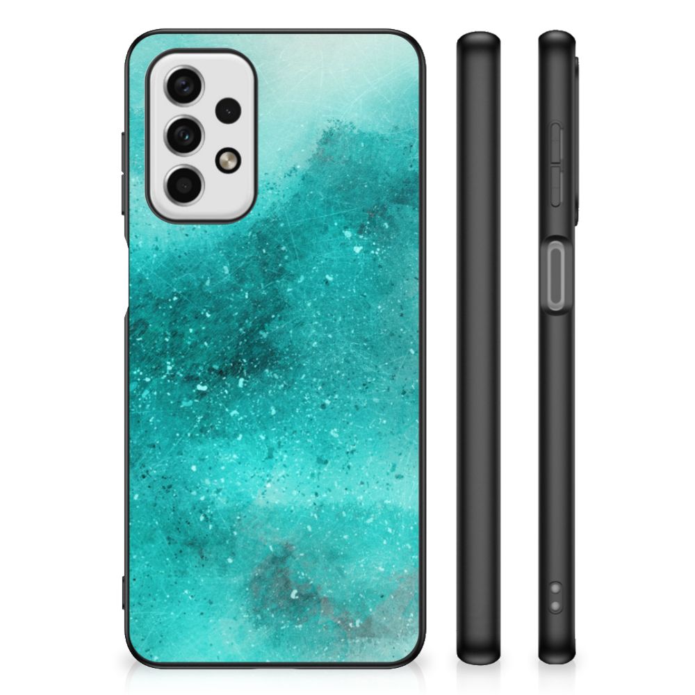 Kleurrijke Telefoonhoesje Samsung Galaxy A23 Painting Blue