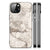 Apple iPhone 13 | iPhone 14 Marmeren Print Telefoonhoesje Marmer Beige