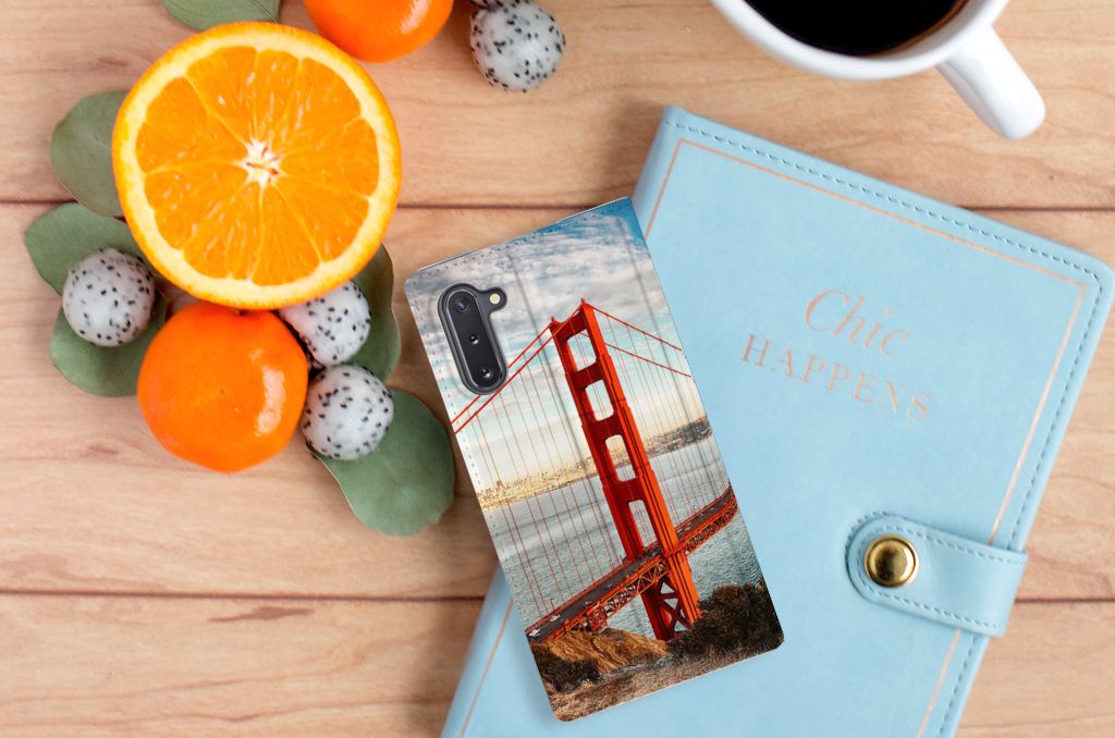 Samsung Galaxy Note 10 Book Cover Golden Gate Bridge