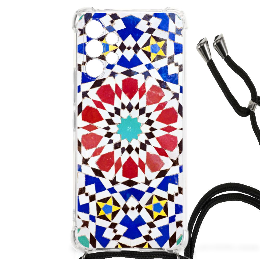 Samsung Galaxy A13 4G Anti-Shock Hoesje Mozaïek B2C Telecom