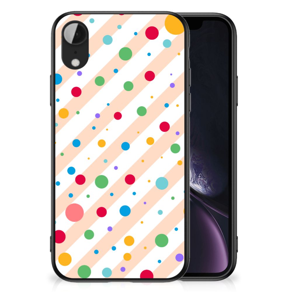 Apple iPhone XR Back Case Dots