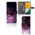 Book Case voor Samsung Galaxy A14 5G Galaxy met heelal design en pasjeshouders