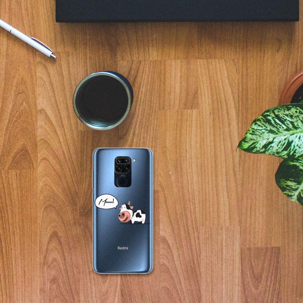 Xiaomi Redmi Note9 Telefoonhoesje met Naam Cow B2C Telecom