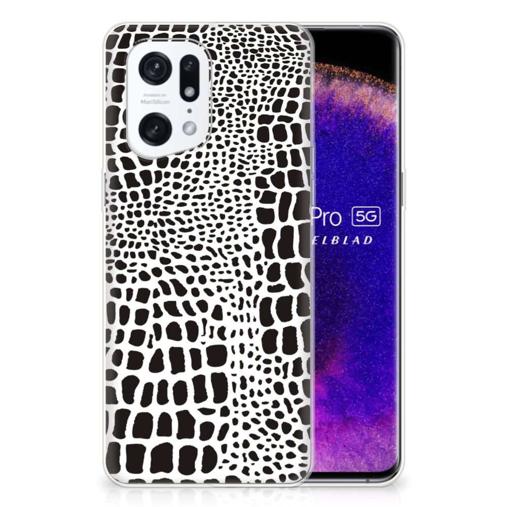 OPPO Find X5 Pro TPU Hoesje Slangenprint B2C Telecom