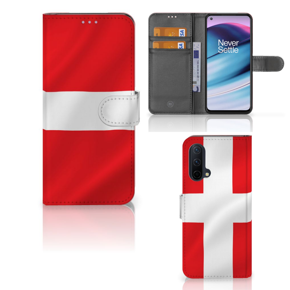 OnePlus Nord CE 5G Bookstyle Case Denemarken