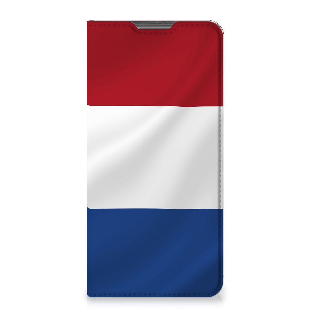 Motorola Moto G52 | Moto G82 Standcase Nederlandse Vlag - B2C Telecom