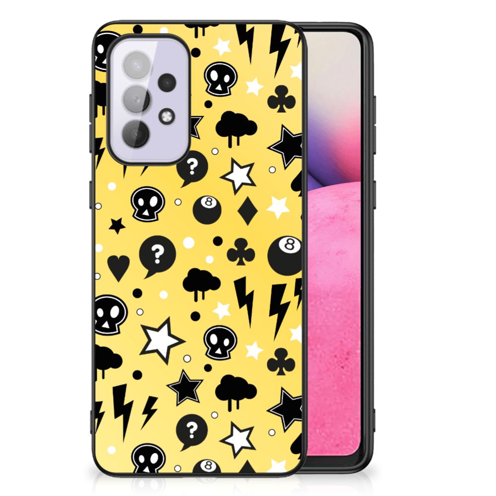 Telefoonhoesje Samsung Galaxy A33 5G Punk Geel B2C Telecom