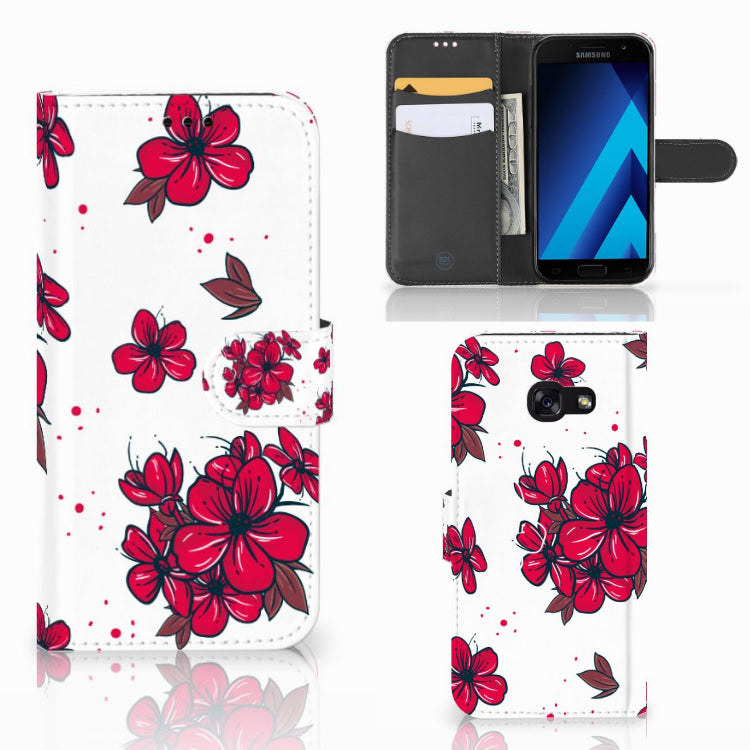 Samsung Galaxy A5 2017 Hoesje Blossom Red