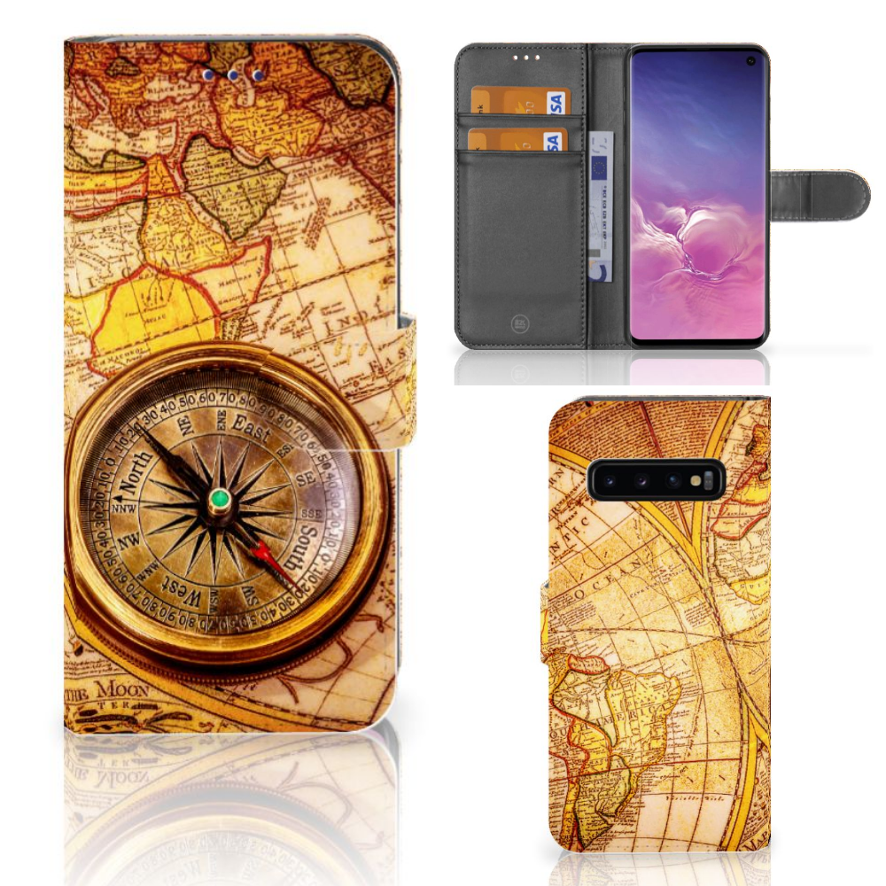 Samsung Galaxy S10 Flip Cover Kompas