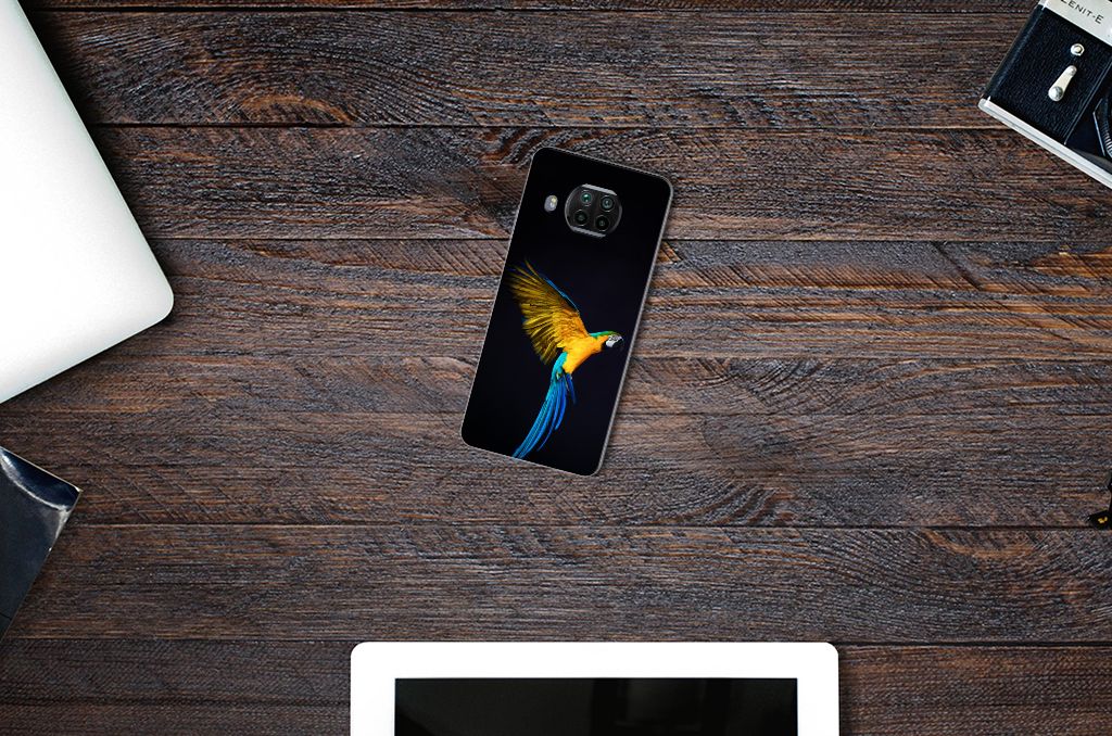 Xiaomi Mi 10T Lite TPU Hoesje Papegaai B2C Telecom