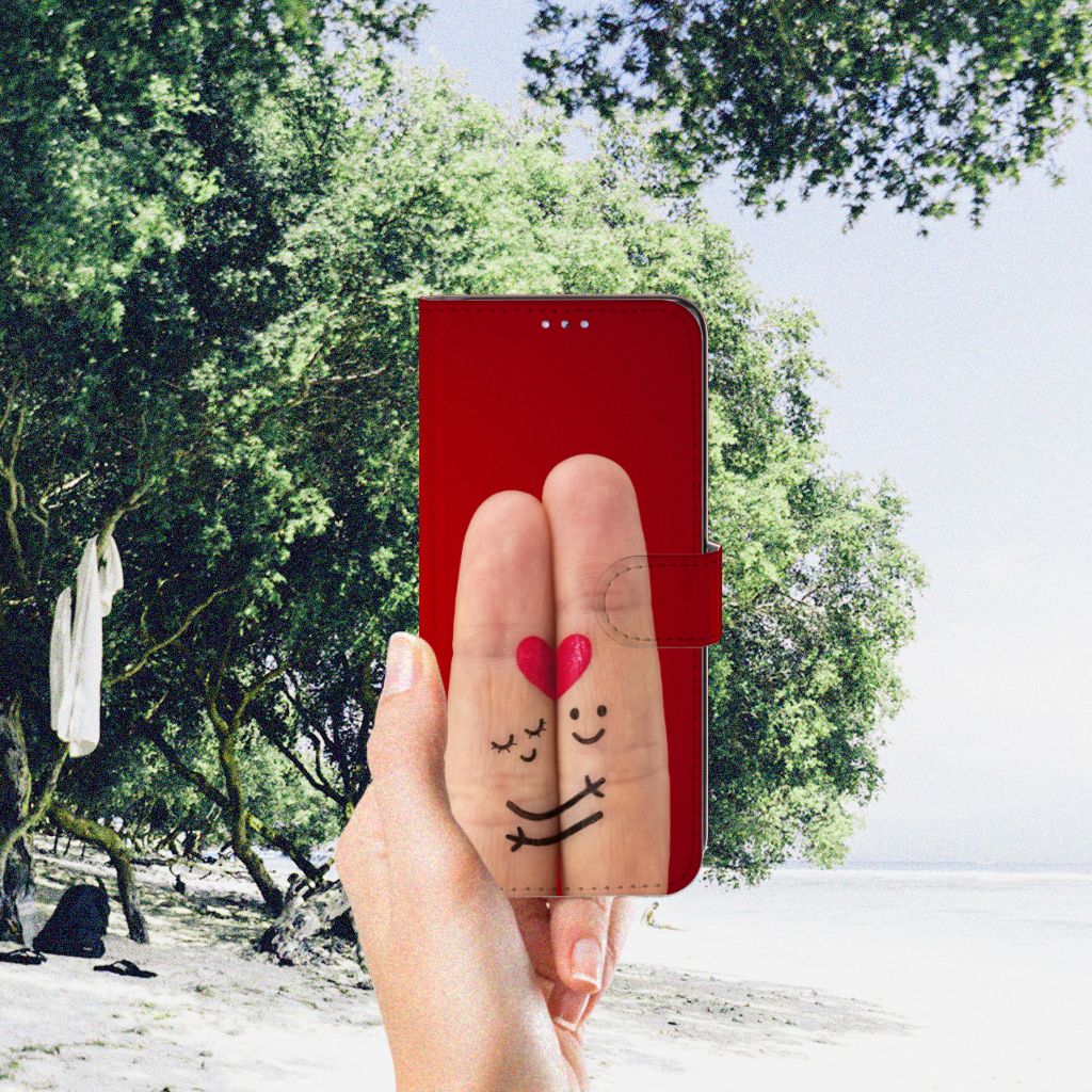 Motorola Moto G31 | G41 Wallet Case met Pasjes Liefde - Origineel Romantisch Cadeau