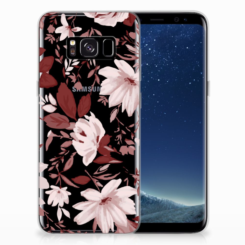 Hoesje maken Samsung Galaxy S8 Watercolor Flowers