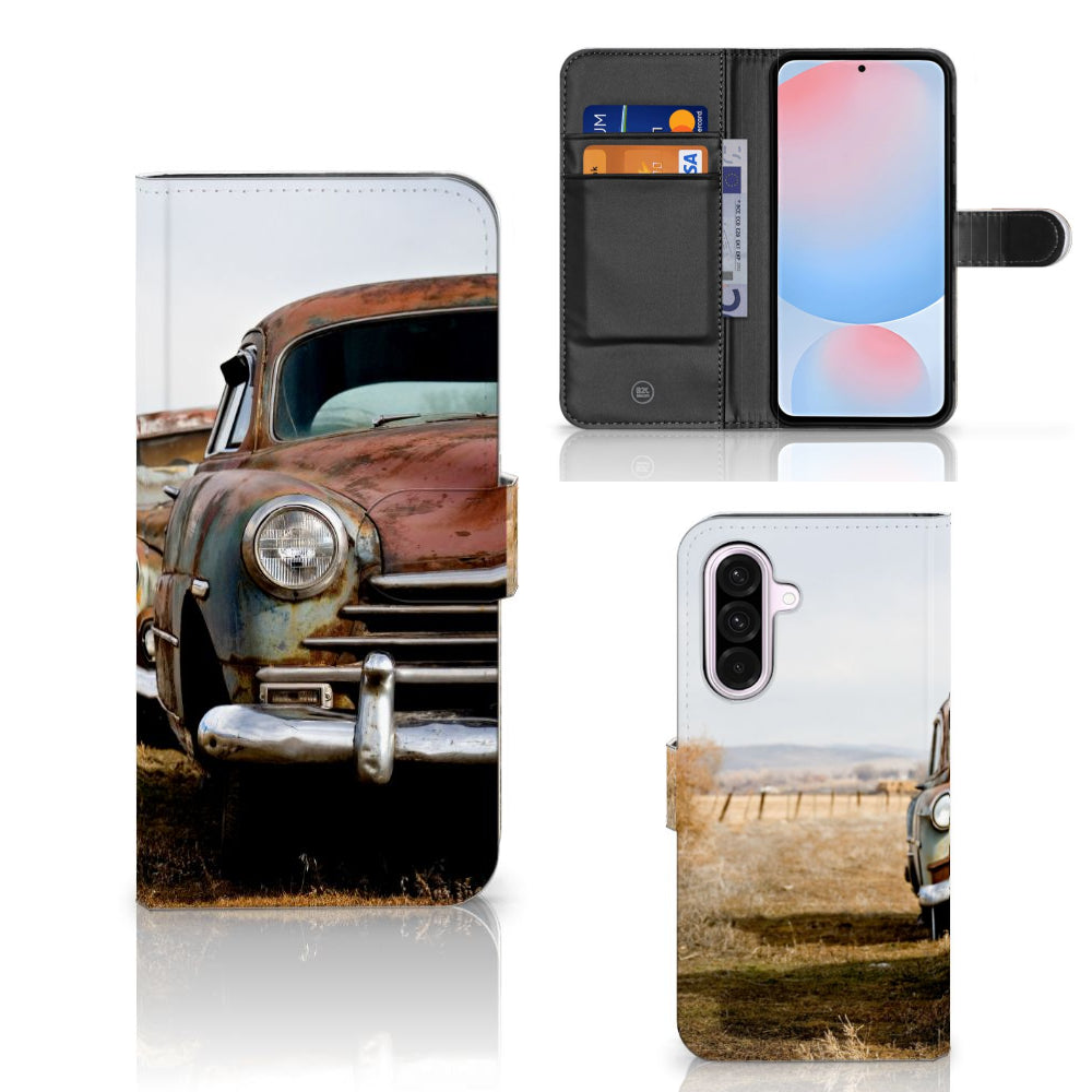 Samsung Galaxy A56 Telefoonhoesje met foto Vintage Auto