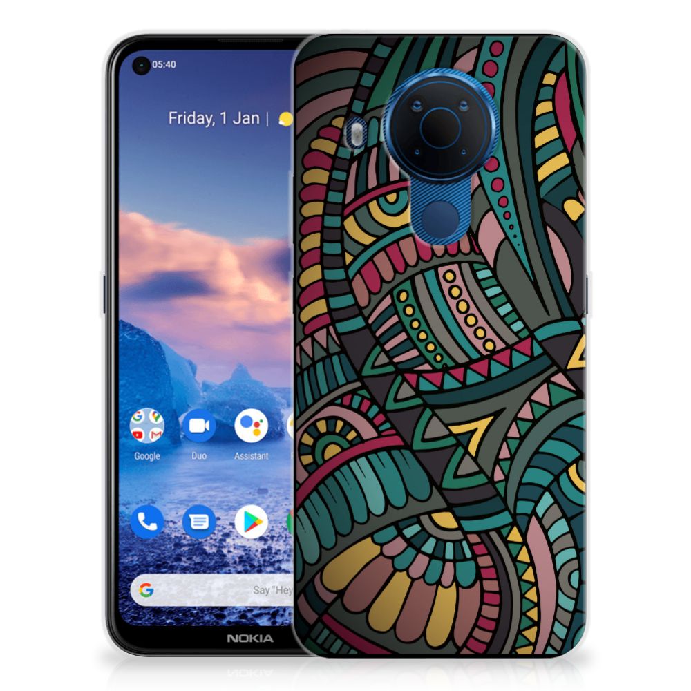 Nokia 5.4 TPU bumper Aztec